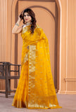 Yellow Organza soft silk - Mina